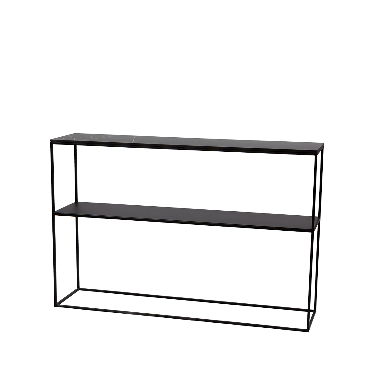 Konsola STAM z półką grey pietra