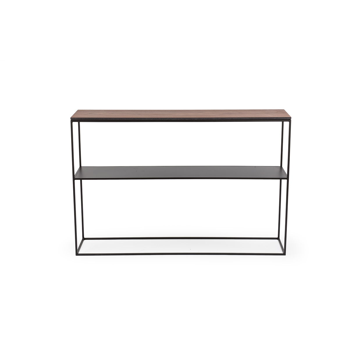 Konsola STAM z półką orzech amerykański - obrazek 2