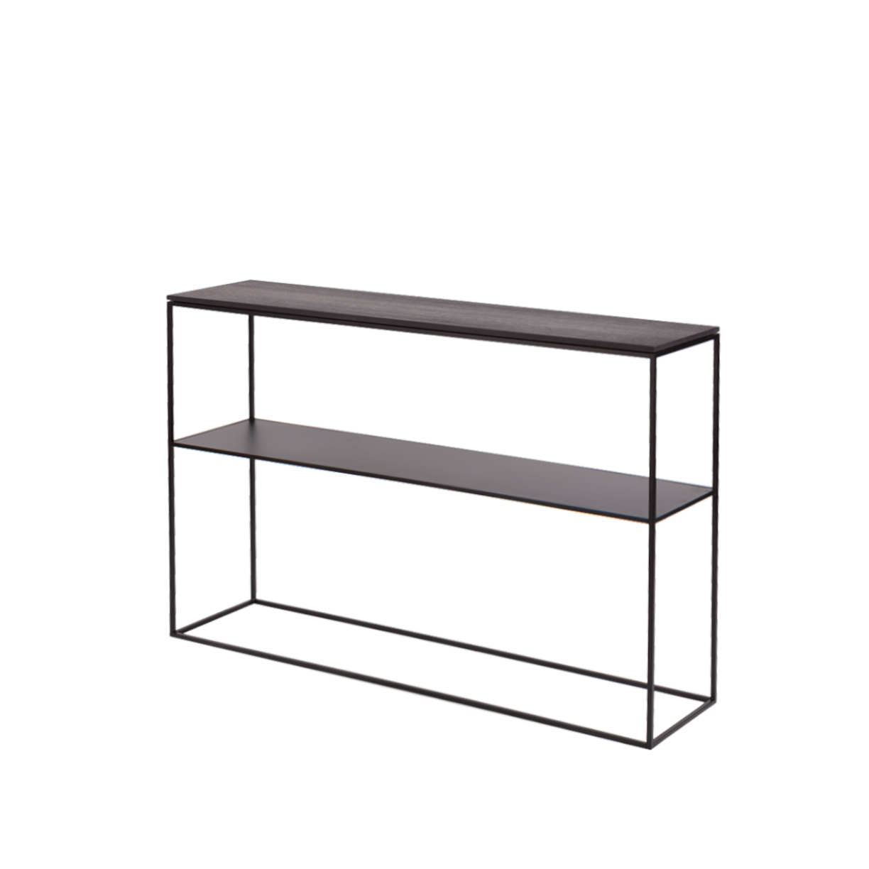 Konsola STAM z półką czarny dąb