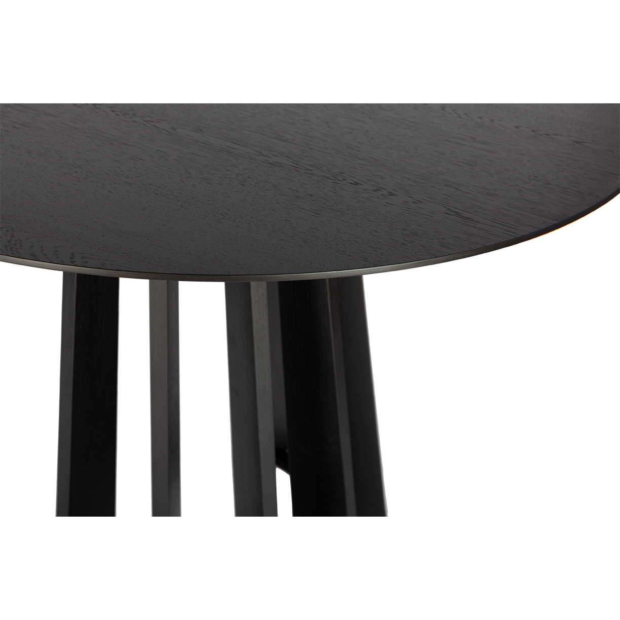 Stół TAVLE OVAL czarny dąb - obrazek 3