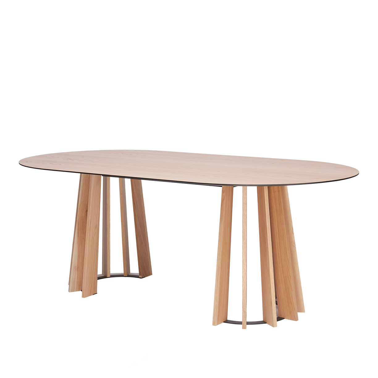 Stół TAVLE OVAL naturalny dąb