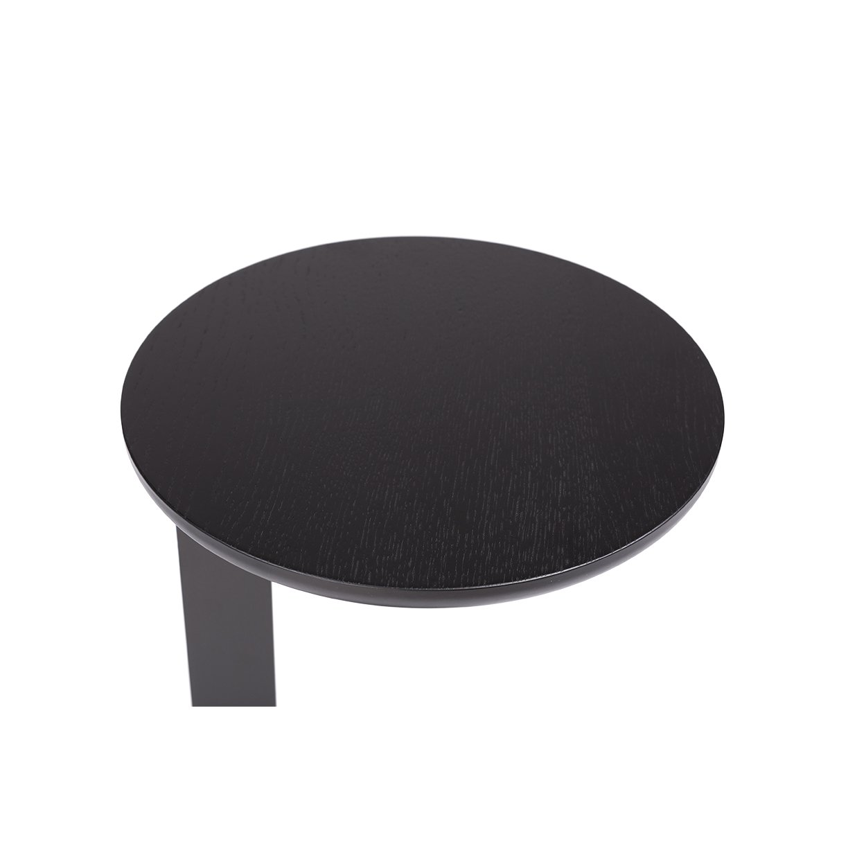 Stolik ODEN 30x50 czarny dąb - obrazek 3