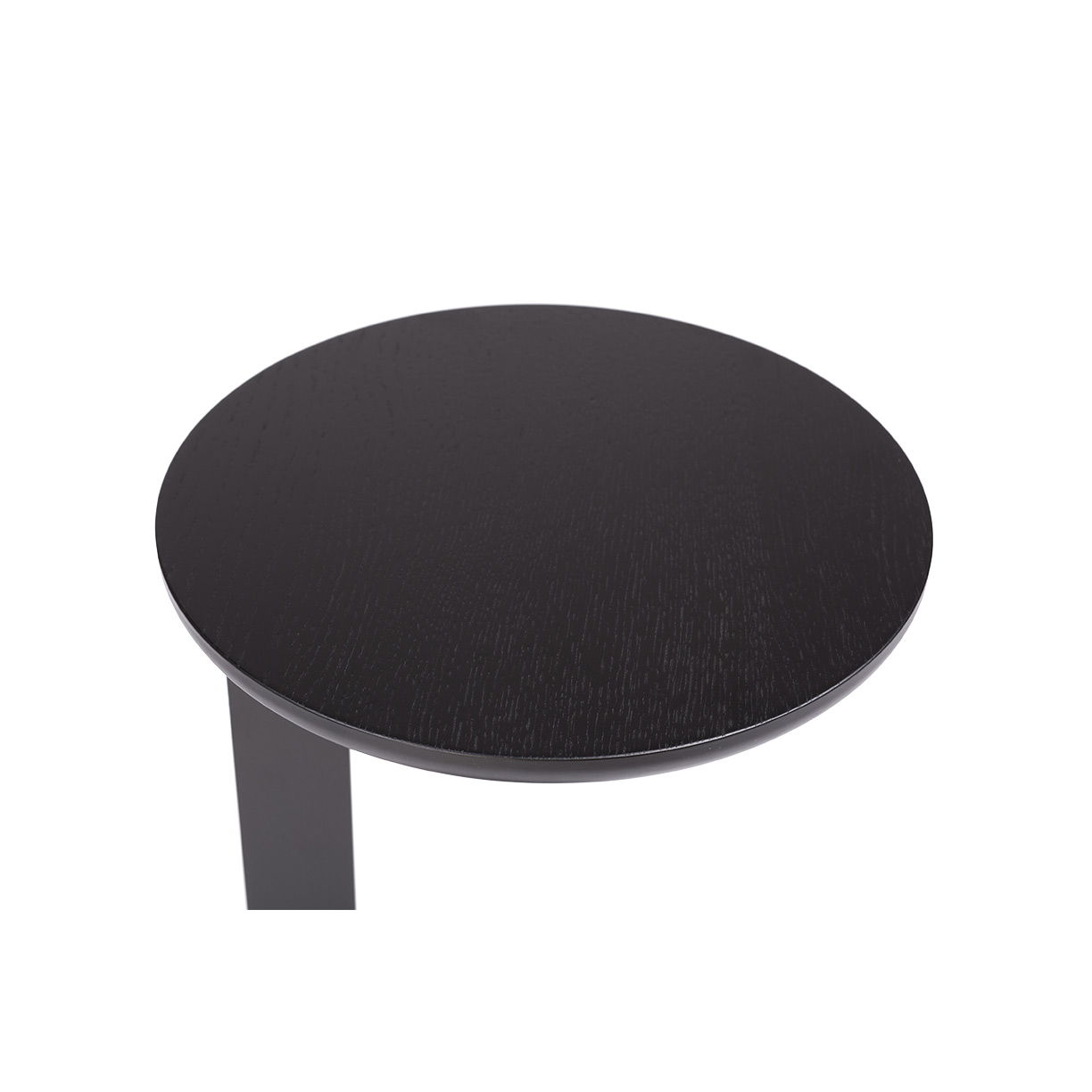 Stolik ODEN 35x55 czarny dąb - obrazek 2