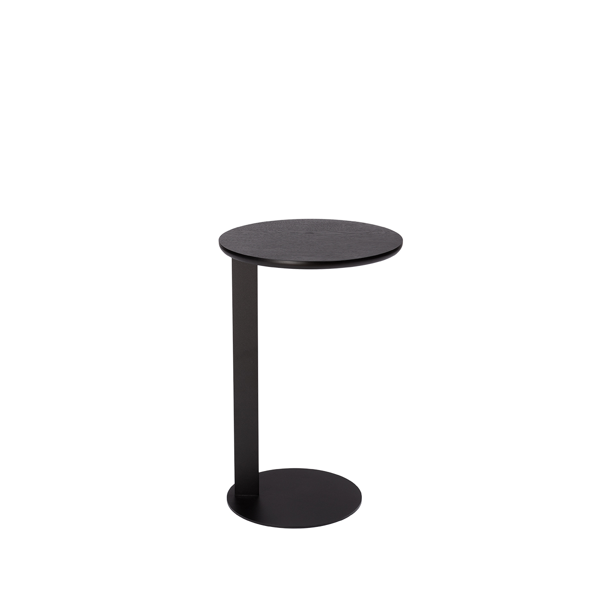 Stolik ODEN 35x55 czarny dąb