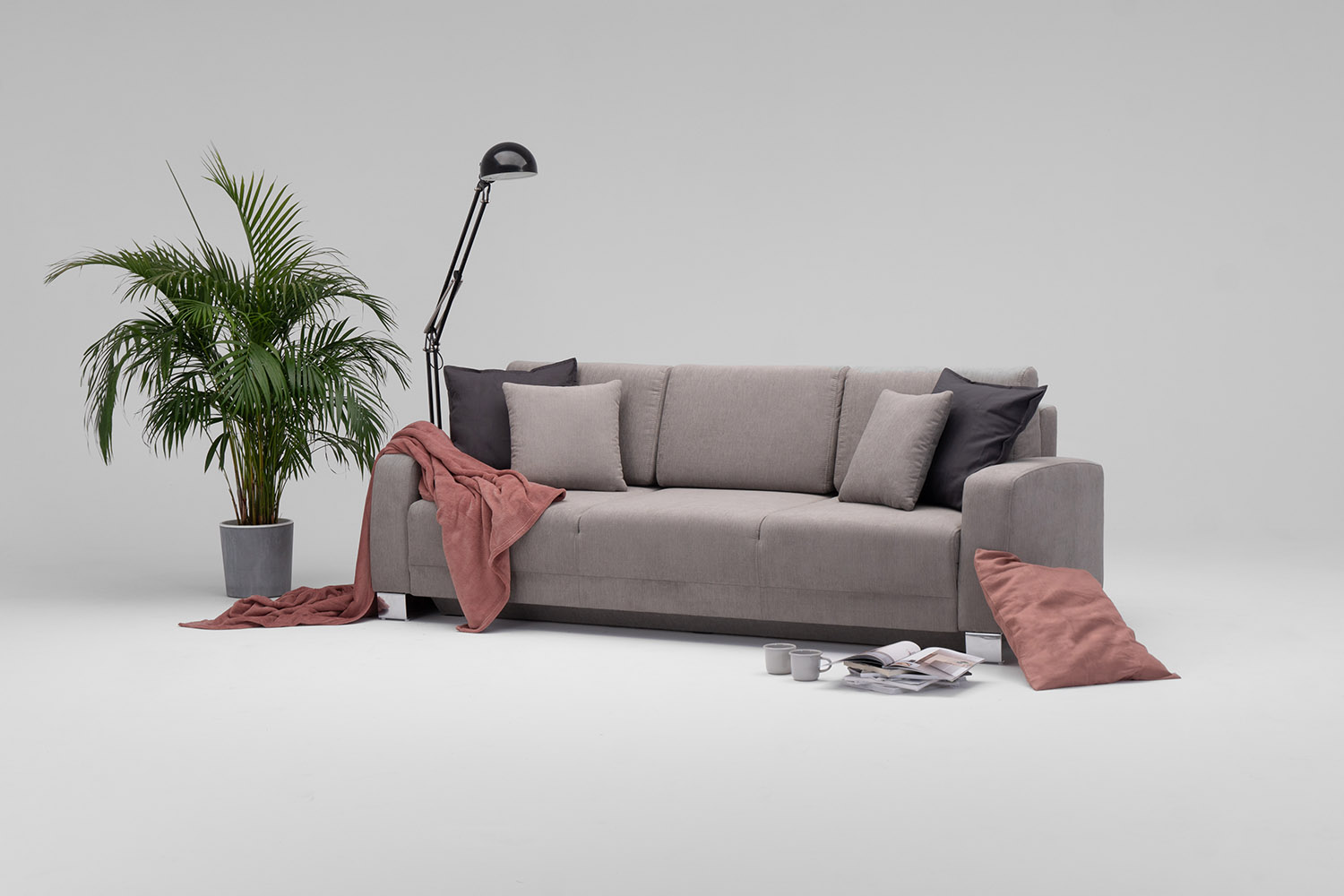 Jakie poduszki do szarej kanapy pasują najlepiej?