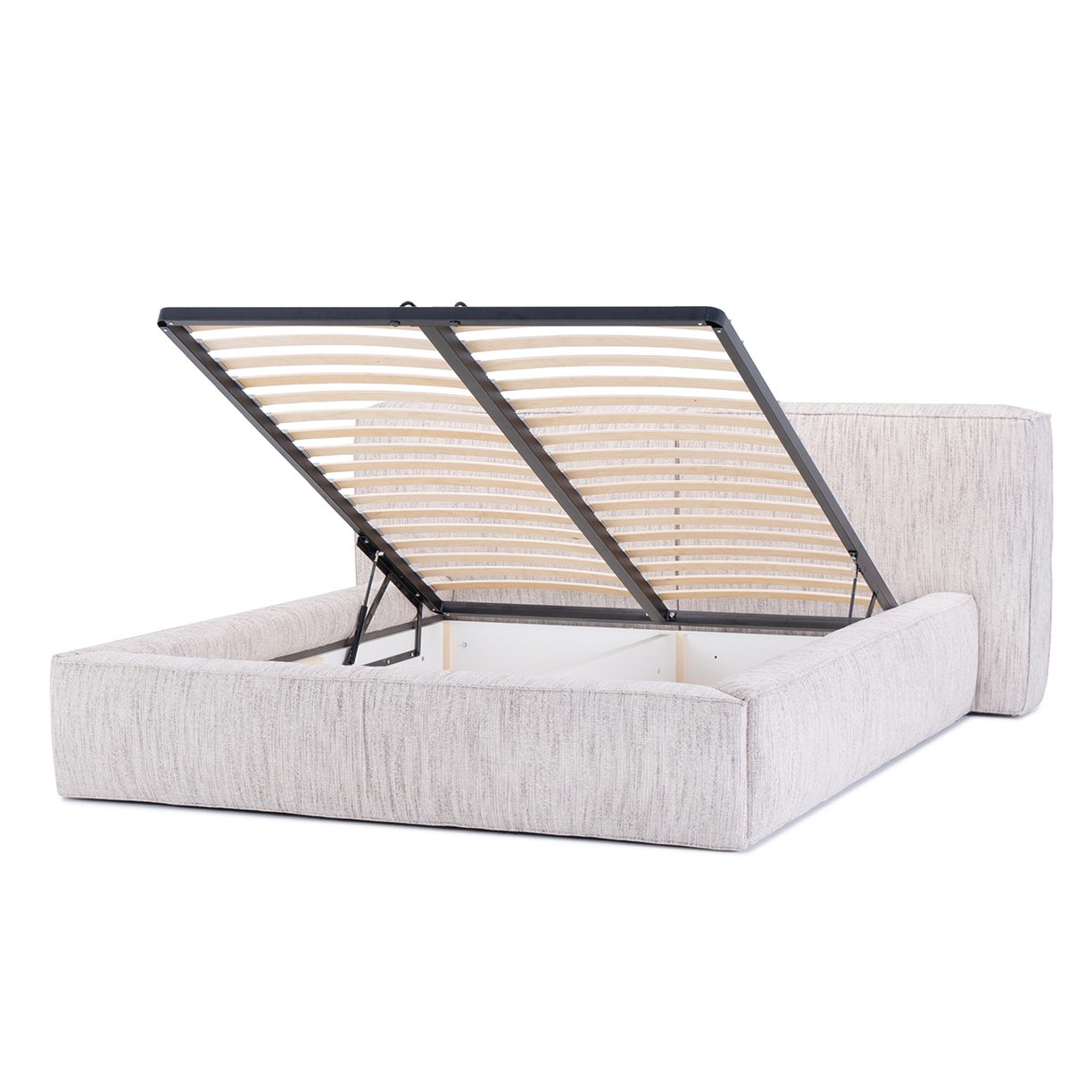 Łóżko Nubia z pojemnikiem 180x200 - obrazek 3