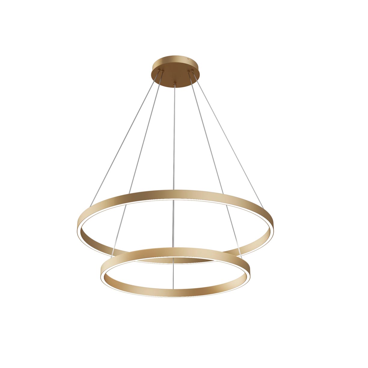 Lampa wisząca Rim mosiądz