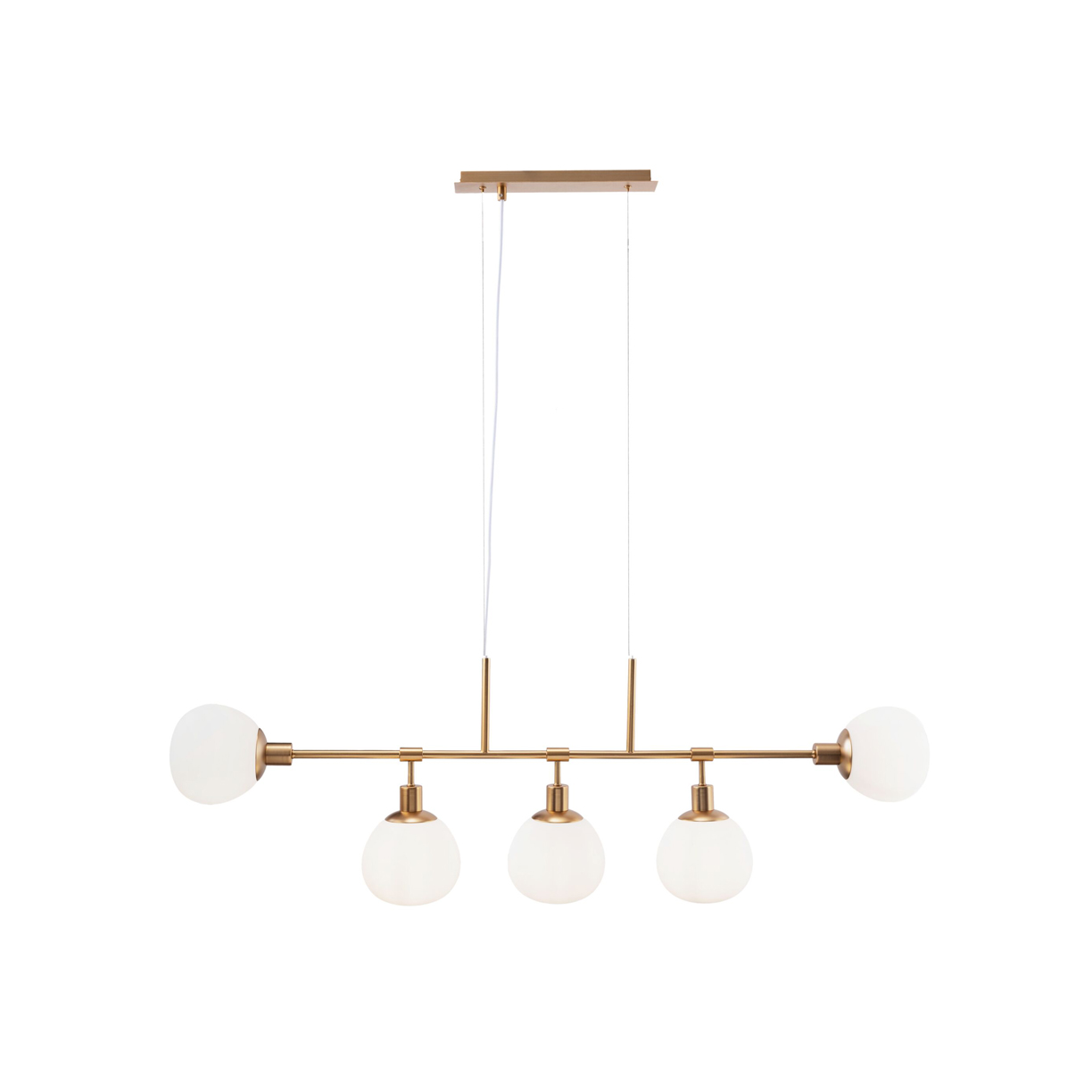 Lampa wisząca Erich mosiądz