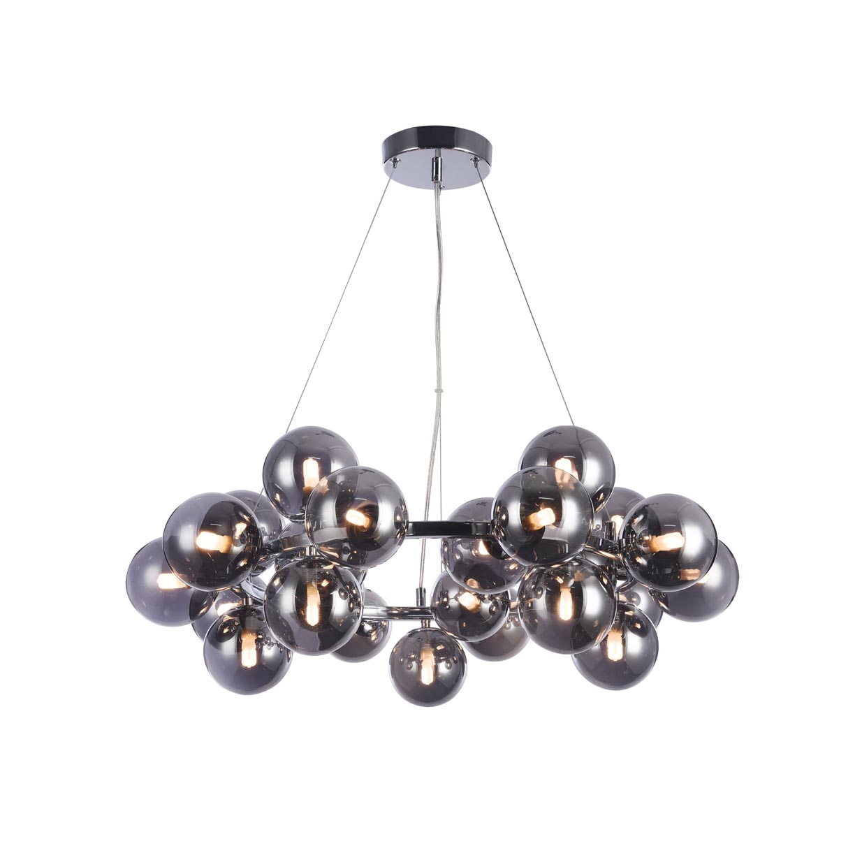 Żyrandol Dallas chrom