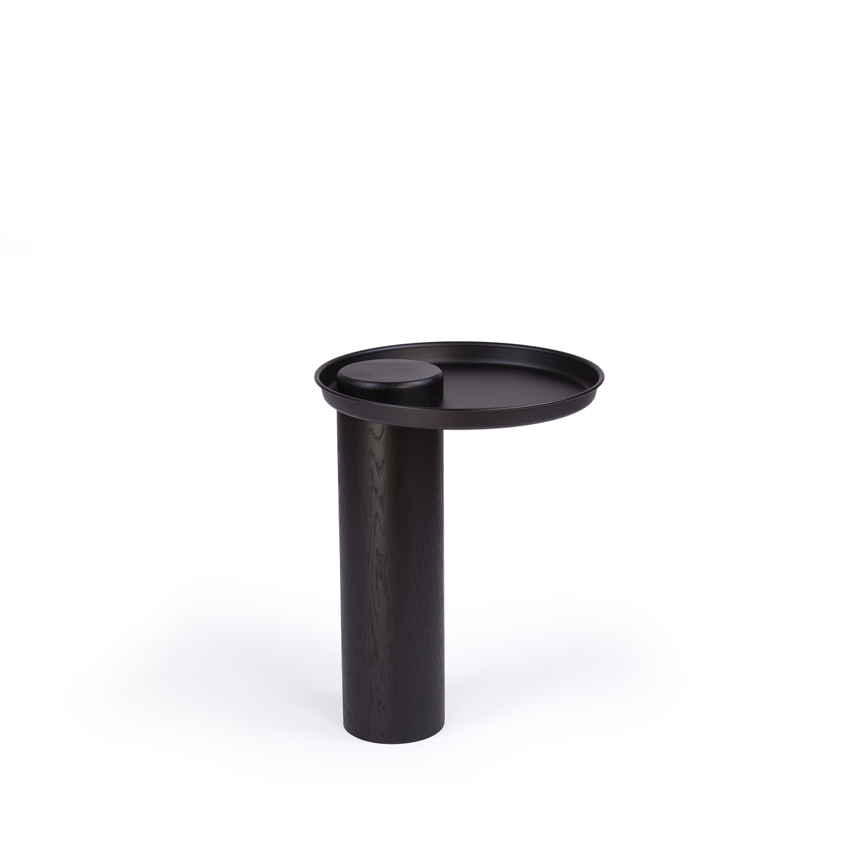 Stolik TYK 43x57 czarny dąb