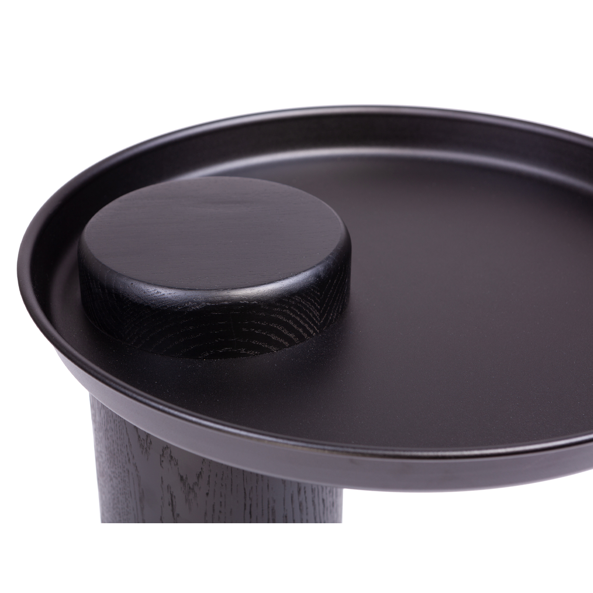 Stolik TYK 43x57 czarny dąb - obrazek 2