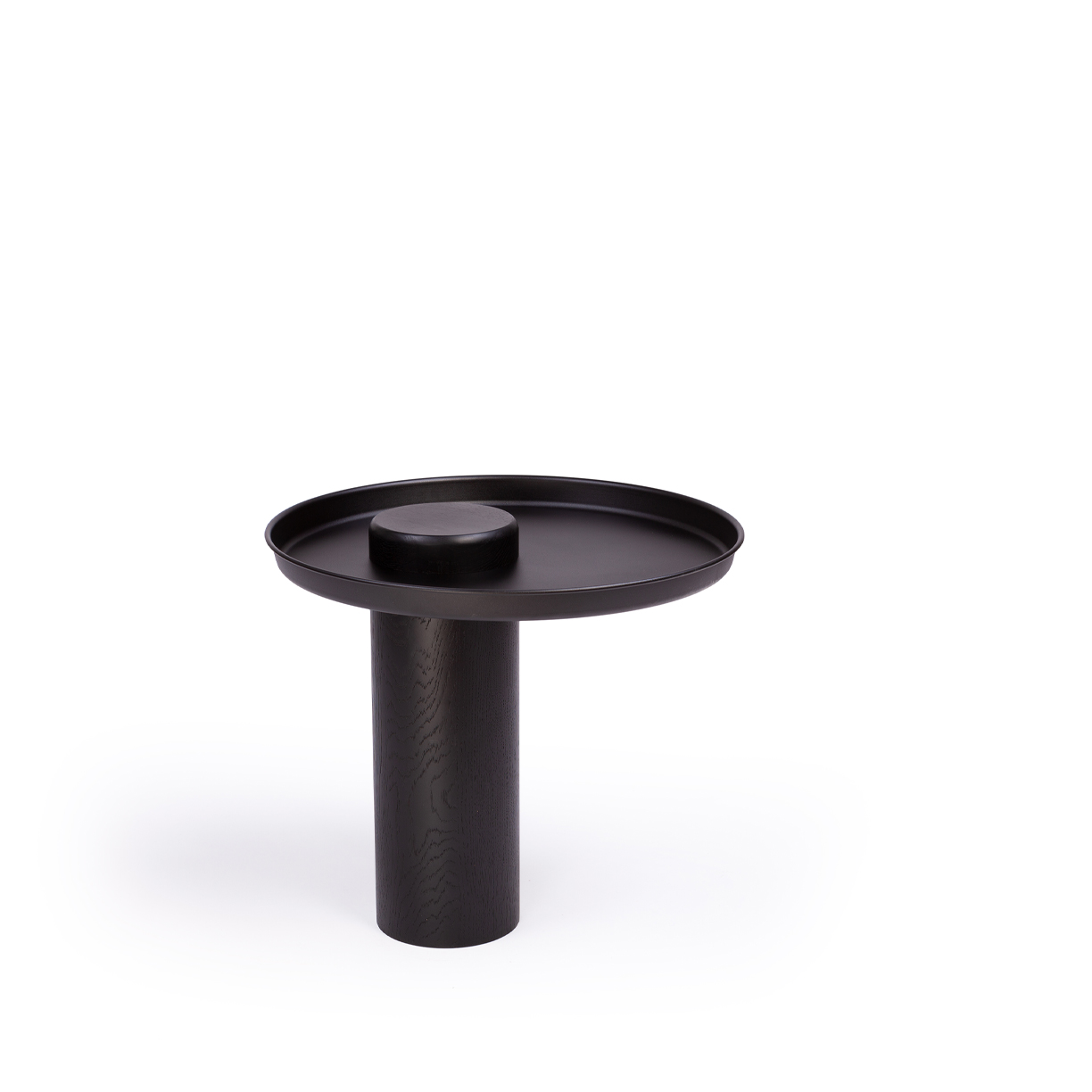 Stolik TYK 50x46 czarny dąb