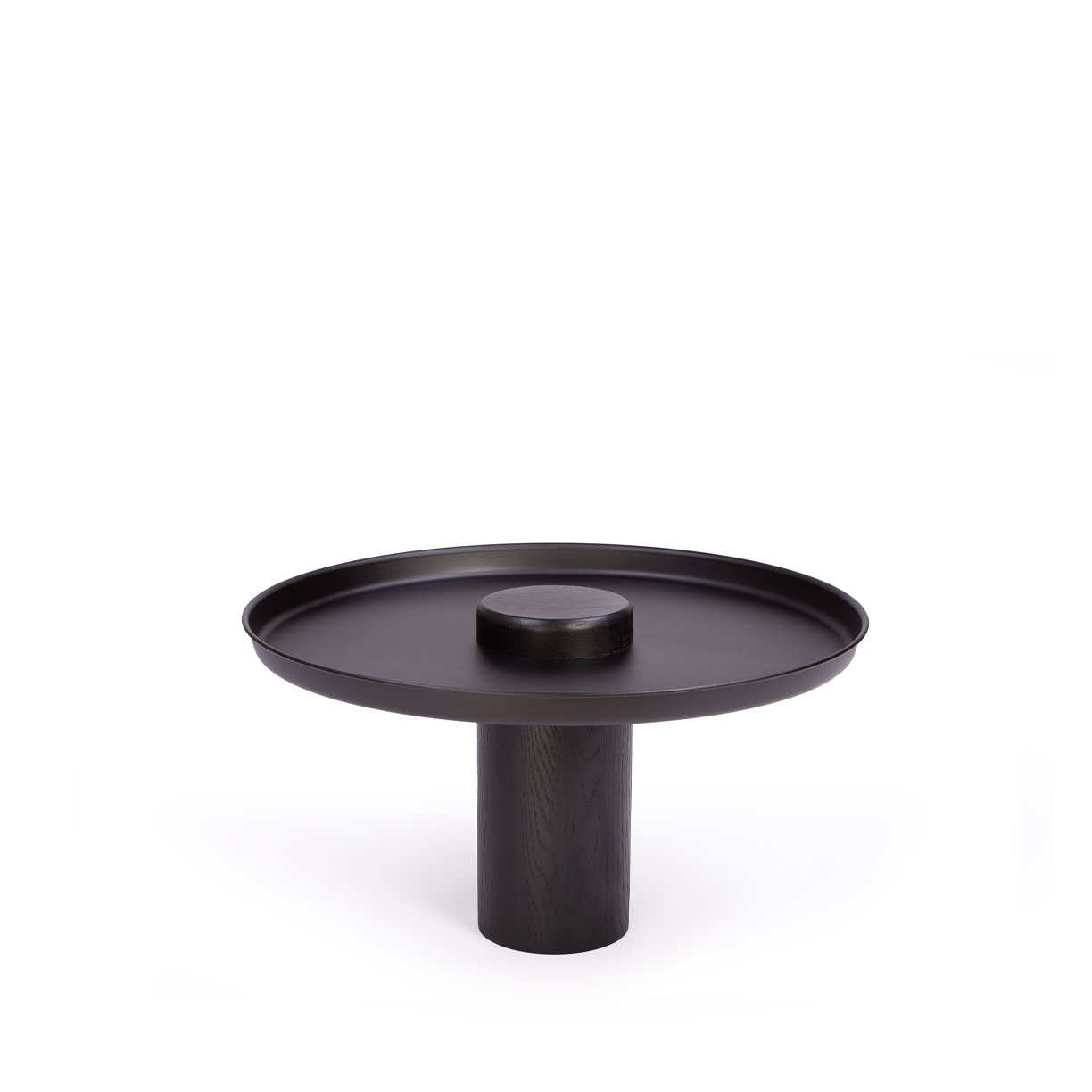 Stolik TYK 63x35 czarny dąb