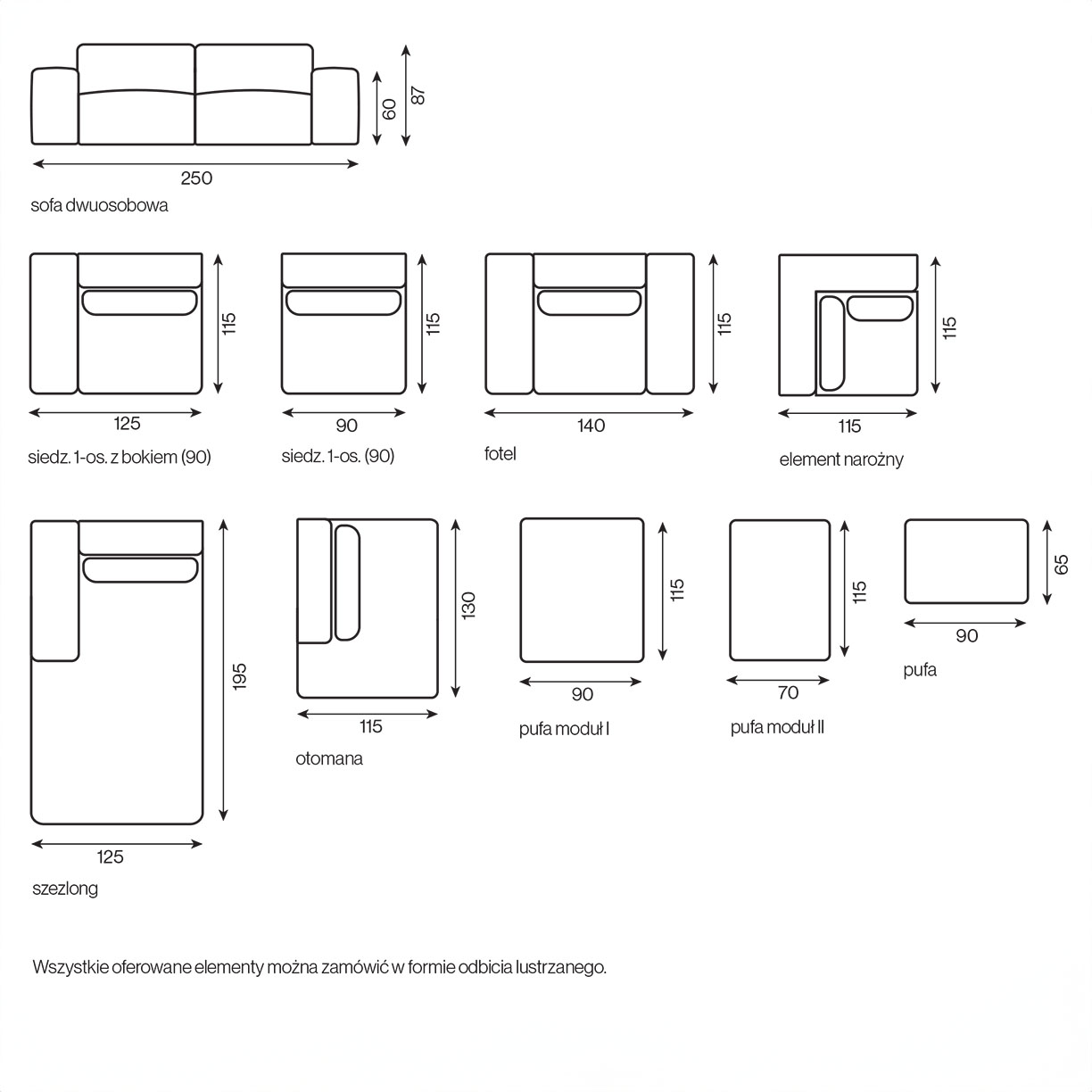 Sofa Tesoro - obrazek 2